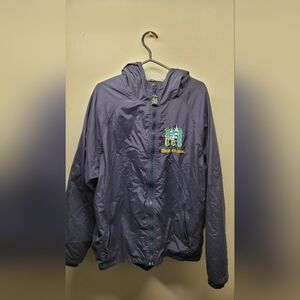 Walt Disneyworld Magical Kingdom jacket navy 90s vintage mens small